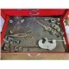Image 20 : 20 Drawer Tool cabinet on wheels c/w qty of good tools