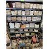 Image 1 : Metal shelf unit c/w Large qty of various size nuts & bolts, Allen keys & misc. (Bring your own help