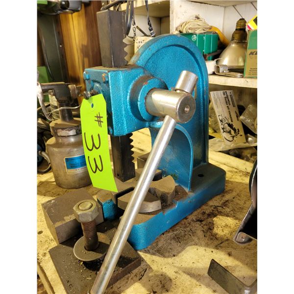 Vevor manual arbor press, 1 ton heavy duty & 3- steel pieces