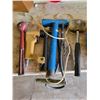 Image 2 : Air hose reel, hand pump & air stapler