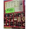 Image 2 : Brass bushings, 19-pc Allen socket set & Jet Allen key set