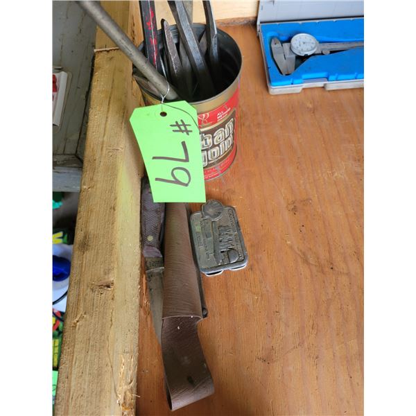 Qty of punches and chisels