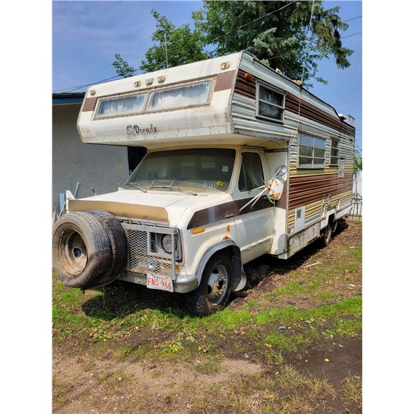 1976 Ford 350 c/w 23 1/2' Eldorado Motorhome, has RV cam, TRW821 pistons, 60,000 oversize, ford C6 A