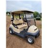 Image 1 : Club Car Golf cart c/w fresh batteries, windshield, charger & 2- Extra Tires, # not legible. Nice Co