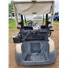 Image 3 : Club Car Golf cart c/w fresh batteries, windshield, charger & 2- Extra Tires, # not legible. Nice Co