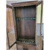 Image 4 : Gun Cabinet, Approx. 28 1/2" x 13" x 71" H c/w keys (Buyer responsible to load out)