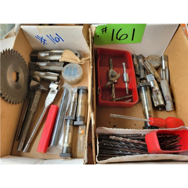 Metalworking machine tools, fly cutter, threading taps