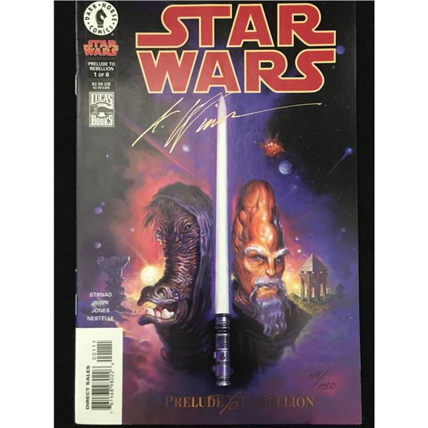 SIGNED LTD. EDITION DARKHORSE COMICS NO.1 STAR WARS (1 OF 6)