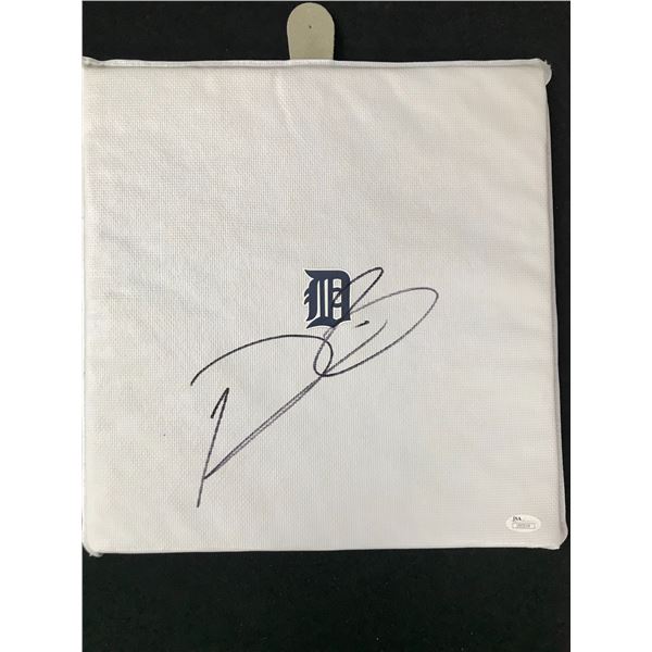 PRINCE FIELDER DETROIT TIGERS SIGNED CUSHION (JSA COA)