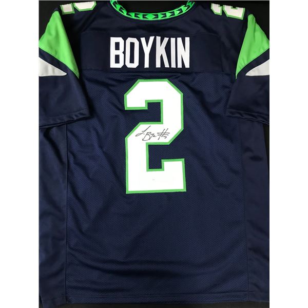 LANCE BOYKIN AUTOGRAPHED SEATTLE SEAHAWKS FOOTBALL JERSEY JAS COA