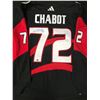 Image 1 : THOMAS CHABOT AUTOGRAPHED HOCKEY JERSEY  EAST COAST SPOTS COLLECTIBLES COA