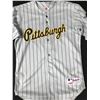 Image 1 : RAWLINGS AUTHENTIC PITTSBURGH PIRATES PIN STRIPE BASEBALL JERSEY