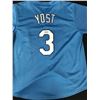 Image 1 : NED YOST AUTOGRAPHED BASEBALL JERSEY JSA COA