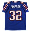 Image 1 : O.J SIMPSON SIGNED BUFFALO  BILLS FOOTBALL JERSEY (JSA COA)