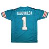 Image 1 : TUA  TAGOVAILOA SIGNED MIAMI DOLPHINS JERSEY (BECKETT COA)