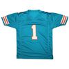 Image 4 : TUA  TAGOVAILOA SIGNED MIAMI DOLPHINS JERSEY (BECKETT COA)