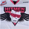 Image 2 : BRETT THE HITMAN HART SIGNED CALGARY HITMAN JERSEY (FROZEN POND COA)