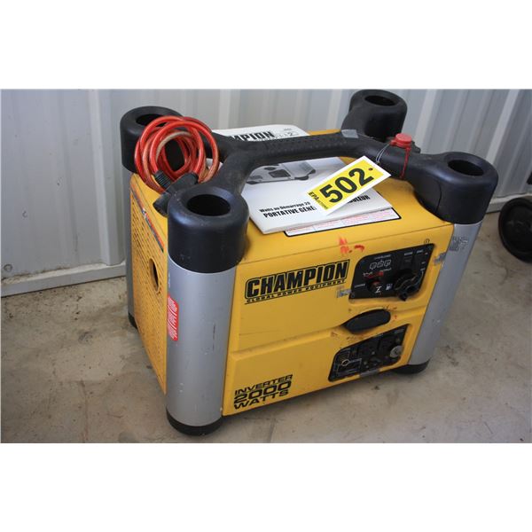 Champion 2000 watt inverter generator