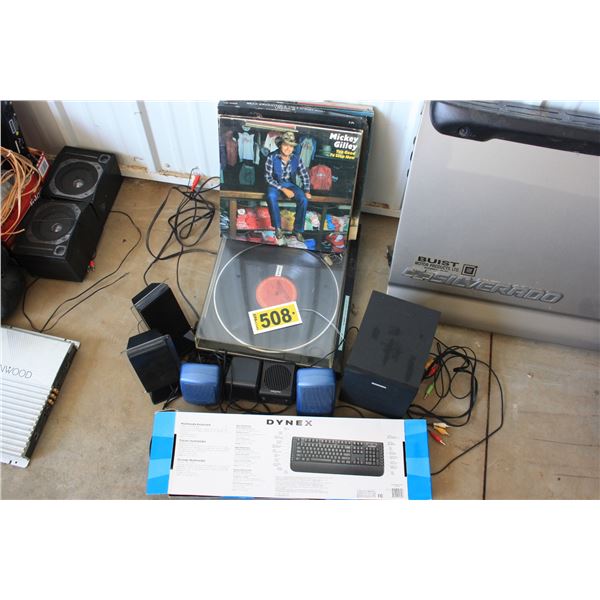 Record player and records