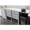Image 2 : 6.5ft grey metal work bench
