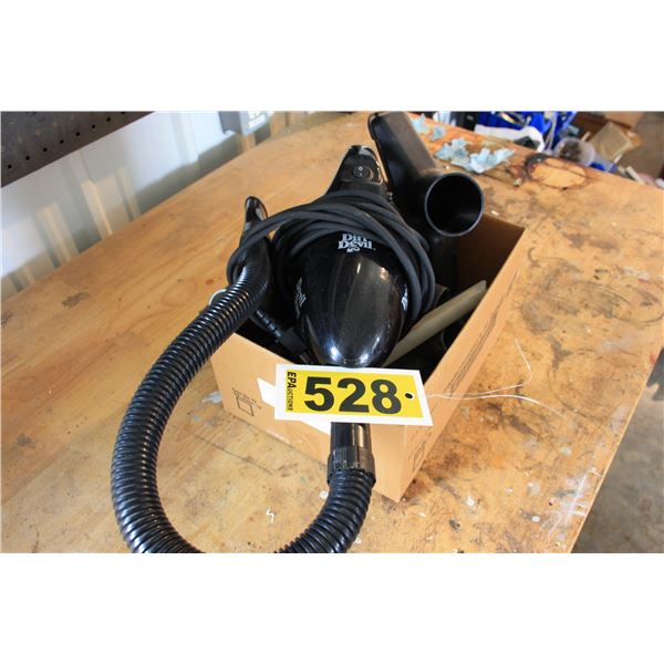 Dirt Devil mini vacuum