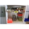 Image 1 : white cupboard with contents
