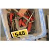 Image 2 : Quantity of C clamps assorted sizes