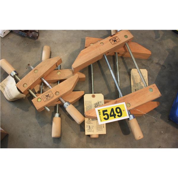 wooden hand screw clamps