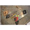 Image 1 : assorted hand saws