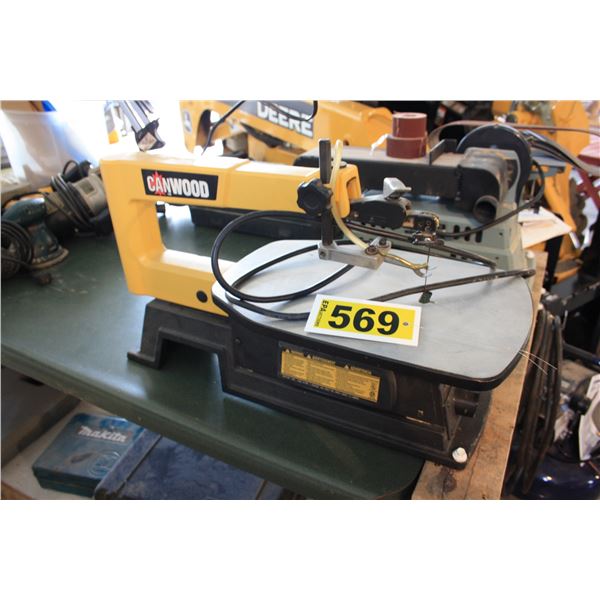 Canwood scroll saw with light