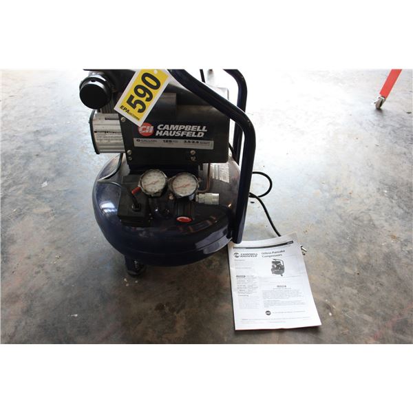 Campbell hausfeld 6 gallon air compressor