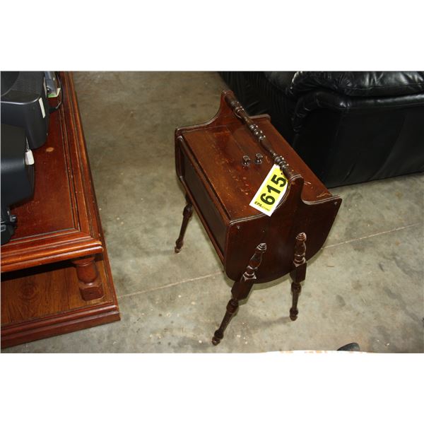 antique sewing stand
