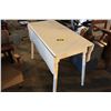 Image 1 : white wooden folding table