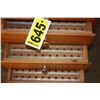 Image 2 : wooden post office key organizer