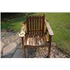 Image 3 : 2 wooden patio chair