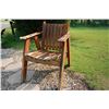 Image 4 : 2 wooden patio chair