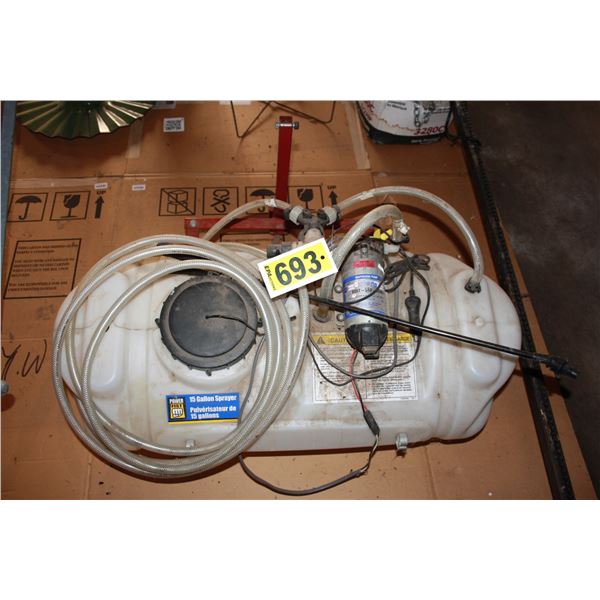 Power Fist 15 gallon quad sprayer