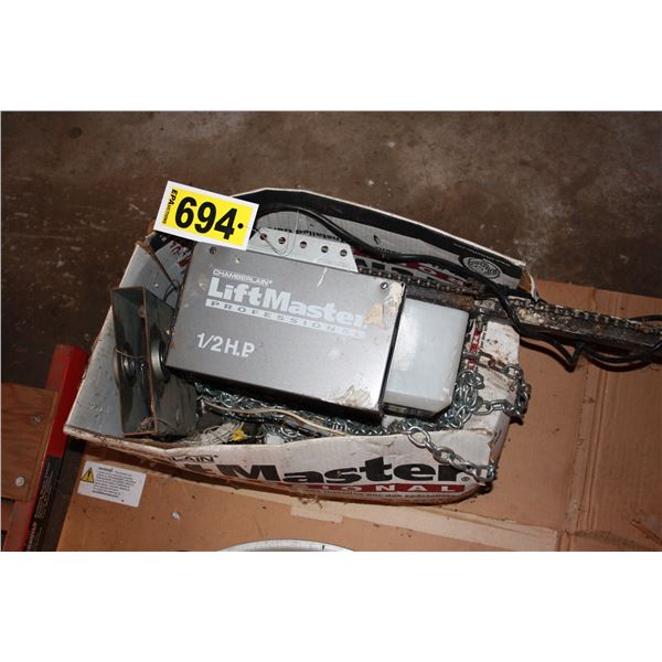 Liftmaster garage door opener