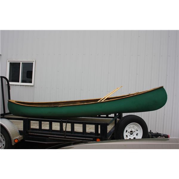 15 foot fiberglass canoe