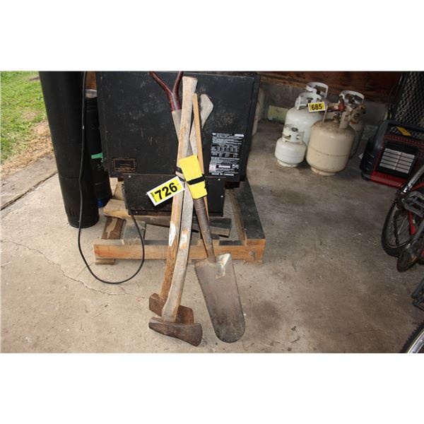 2 axes & sharp shooter