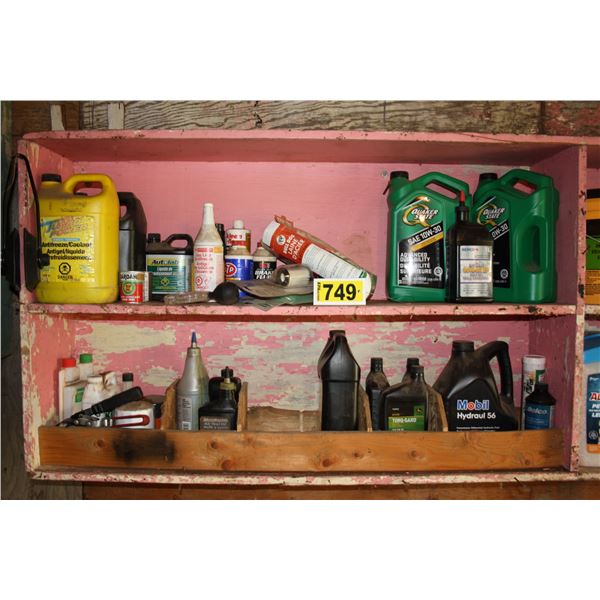 misc oils and automotive fluid