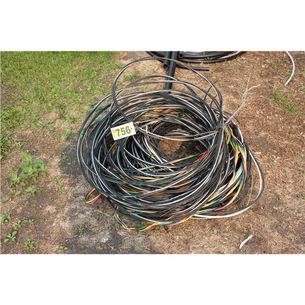 Used overhead power wire