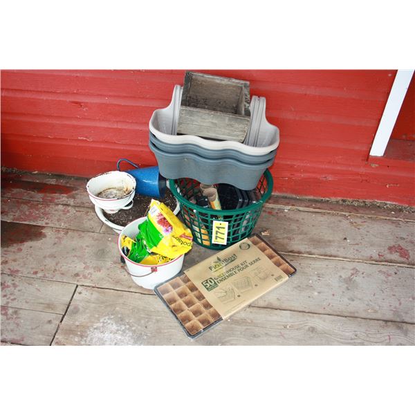 misc gardening supplies