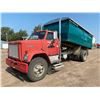Image 1 : (GROUP LOT- 13,14,15 & 16) 1985 BRIGADIER, single axle Grain Truck, Double frame, new 3208 & 4 spd a