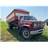 Image 27 : (GROUP LOT- 13,14,15 & 16) 1985 GMC 7000 Grain Truck, V8 5&2 spd, Showing 249,149 km, Double Frame, 