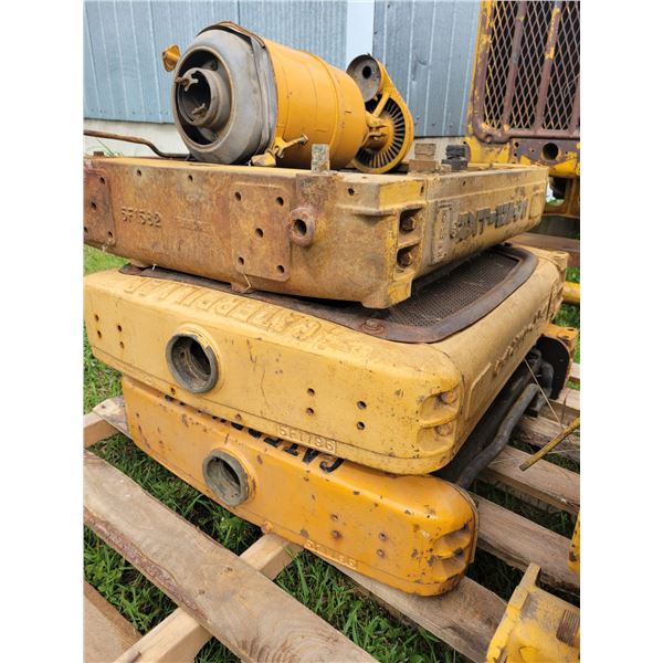 (GROUP LOT - 35, 36, 37, 38 & 39) 3- Rads & air cleaner from Gen Sets