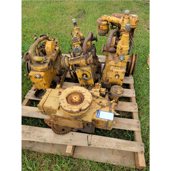 (GROUP LOT - 35, 36, 37, 38 & 39) 4- Pup motors from Gen Sets (as is)