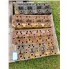 Image 1 : (GROUP LOT - 35, 36, 37, 38 & 39) 4- Cat 4 cyl. Heads from Gen Sets