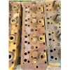 Image 3 : (GROUP LOT - 35, 36, 37, 38 & 39) 4- Cat 4 cyl. Heads from Gen Sets