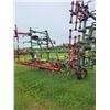 Image 8 : JD 1000 Cultivator, Approx. 30' walking beams c/w 3 bar tines, c/w 3 extra tires & rims